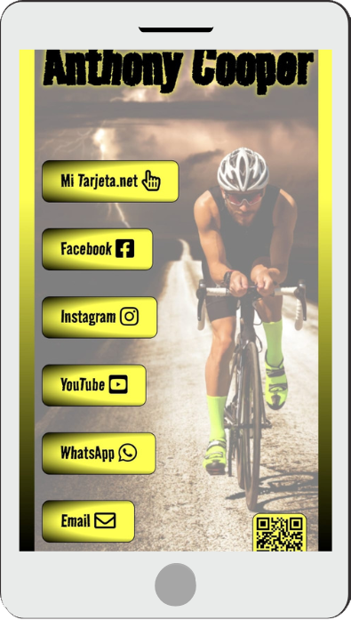 Cel mockup - Arbol de enlaces - link in bio - Link Tree - Mi Tarjeta - Tarjeta Digital