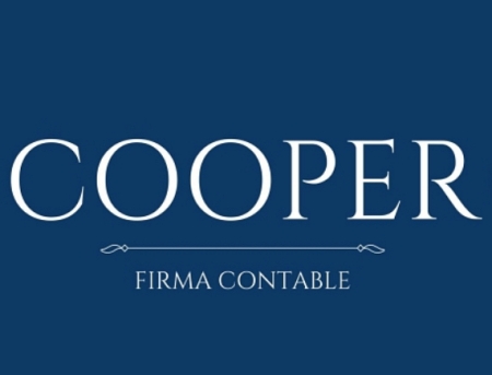 Cooper contable logo azul